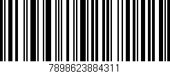 Código de barras (EAN, GTIN, SKU, ISBN): '7898623884311'