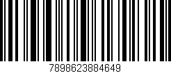Código de barras (EAN, GTIN, SKU, ISBN): '7898623884649'