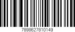 Código de barras (EAN, GTIN, SKU, ISBN): '7898627810149'