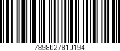 Código de barras (EAN, GTIN, SKU, ISBN): '7898627810194'