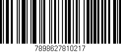 Código de barras (EAN, GTIN, SKU, ISBN): '7898627810217'