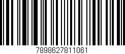 Código de barras (EAN, GTIN, SKU, ISBN): '7898627811061'