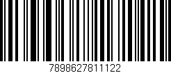 Código de barras (EAN, GTIN, SKU, ISBN): '7898627811122'