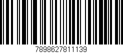 Código de barras (EAN, GTIN, SKU, ISBN): '7898627811139'