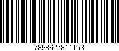 Código de barras (EAN, GTIN, SKU, ISBN): '7898627811153'