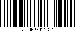 Código de barras (EAN, GTIN, SKU, ISBN): '7898627811337'