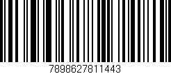 Código de barras (EAN, GTIN, SKU, ISBN): '7898627811443'