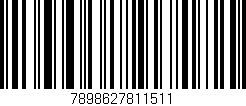 Código de barras (EAN, GTIN, SKU, ISBN): '7898627811511'