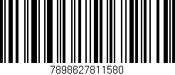 Código de barras (EAN, GTIN, SKU, ISBN): '7898627811580'