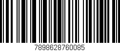 Código de barras (EAN, GTIN, SKU, ISBN): '7898628760085'