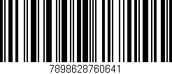 Código de barras (EAN, GTIN, SKU, ISBN): '7898628760641'