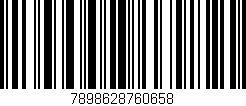Código de barras (EAN, GTIN, SKU, ISBN): '7898628760658'