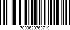 Código de barras (EAN, GTIN, SKU, ISBN): '7898628760719'
