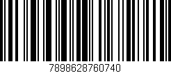 Código de barras (EAN, GTIN, SKU, ISBN): '7898628760740'