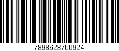 Código de barras (EAN, GTIN, SKU, ISBN): '7898628760924'