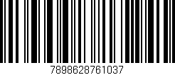Código de barras (EAN, GTIN, SKU, ISBN): '7898628761037'