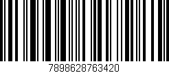 Código de barras (EAN, GTIN, SKU, ISBN): '7898628763420'