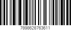 Código de barras (EAN, GTIN, SKU, ISBN): '7898628763611'