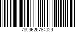 Código de barras (EAN, GTIN, SKU, ISBN): '7898628764038'