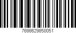 Código de barras (EAN, GTIN, SKU, ISBN): '7898629850051'