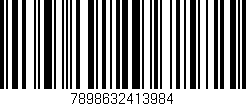 Código de barras (EAN, GTIN, SKU, ISBN): '7898632413984'