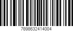 Código de barras (EAN, GTIN, SKU, ISBN): '7898632414004'