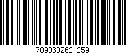 Código de barras (EAN, GTIN, SKU, ISBN): '7898632621259'