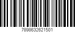 Código de barras (EAN, GTIN, SKU, ISBN): '7898632621501'