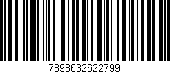 Código de barras (EAN, GTIN, SKU, ISBN): '7898632622799'