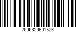 Código de barras (EAN, GTIN, SKU, ISBN): '7898633601526'