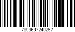 Código de barras (EAN, GTIN, SKU, ISBN): '7898637240257'