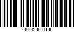 Código de barras (EAN, GTIN, SKU, ISBN): '7898638890130'