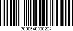 Código de barras (EAN, GTIN, SKU, ISBN): '7898640030234'