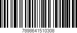 Código de barras (EAN, GTIN, SKU, ISBN): '7898641510308'