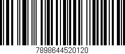 Código de barras (EAN, GTIN, SKU, ISBN): '7898644520120'