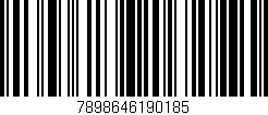 Código de barras (EAN, GTIN, SKU, ISBN): '7898646190185'