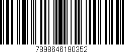 Código de barras (EAN, GTIN, SKU, ISBN): '7898646190352'
