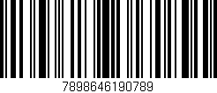Código de barras (EAN, GTIN, SKU, ISBN): '7898646190789'