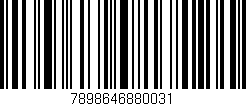 Código de barras (EAN, GTIN, SKU, ISBN): '7898646880031'