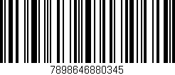 Código de barras (EAN, GTIN, SKU, ISBN): '7898646880345'