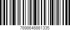 Código de barras (EAN, GTIN, SKU, ISBN): '7898646881335'