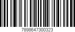Código de barras (EAN, GTIN, SKU, ISBN): '7898647300323'