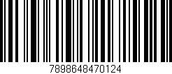 Código de barras (EAN, GTIN, SKU, ISBN): '7898648470124'
