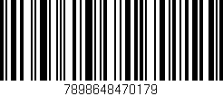 Código de barras (EAN, GTIN, SKU, ISBN): '7898648470179'