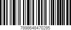 Código de barras (EAN, GTIN, SKU, ISBN): '7898648470285'