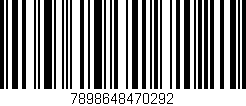 Código de barras (EAN, GTIN, SKU, ISBN): '7898648470292'