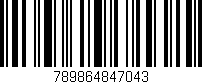 Código de barras (EAN, GTIN, SKU, ISBN): '789864847043'