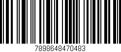 Código de barras (EAN, GTIN, SKU, ISBN): '7898648470483'