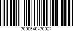 Código de barras (EAN, GTIN, SKU, ISBN): '7898648470827'