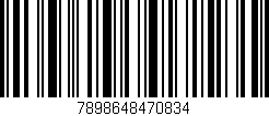 Código de barras (EAN, GTIN, SKU, ISBN): '7898648470834'